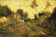 William Morris Hunt A landscape painting simply entitled Landscape oil painting reproduction